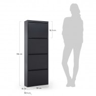 Sapateira Ode 4 Portas