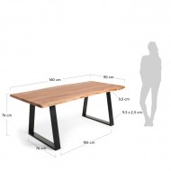 Mesa de Jantar Alaia