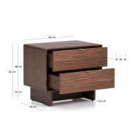 Mesa de Cabeceira Norlen